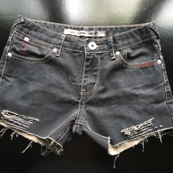 Levi's Pants - Levi’s Black engineered cutoffs